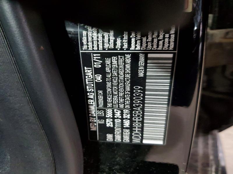 Aukcja sprzedaży 2011 Mercedes-benz E, vin: WDDHH8HB5BA390399, numer aukcji: 51852356