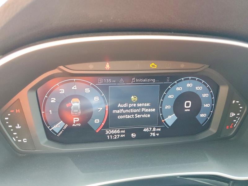 49773676 :رقم المزاد ، WA1AECF38L1125250 vin ، 2020 Audi Q3 مزاد بيع