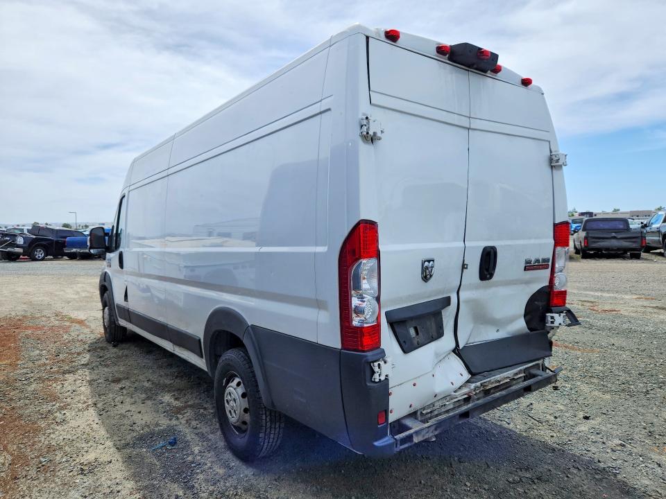 2019 Ram Promaster 3500 მანქანა იყიდება აუქციონზე, vin: 3C6URVJG4KE555664, აუქციონის ნომერი: 51087496