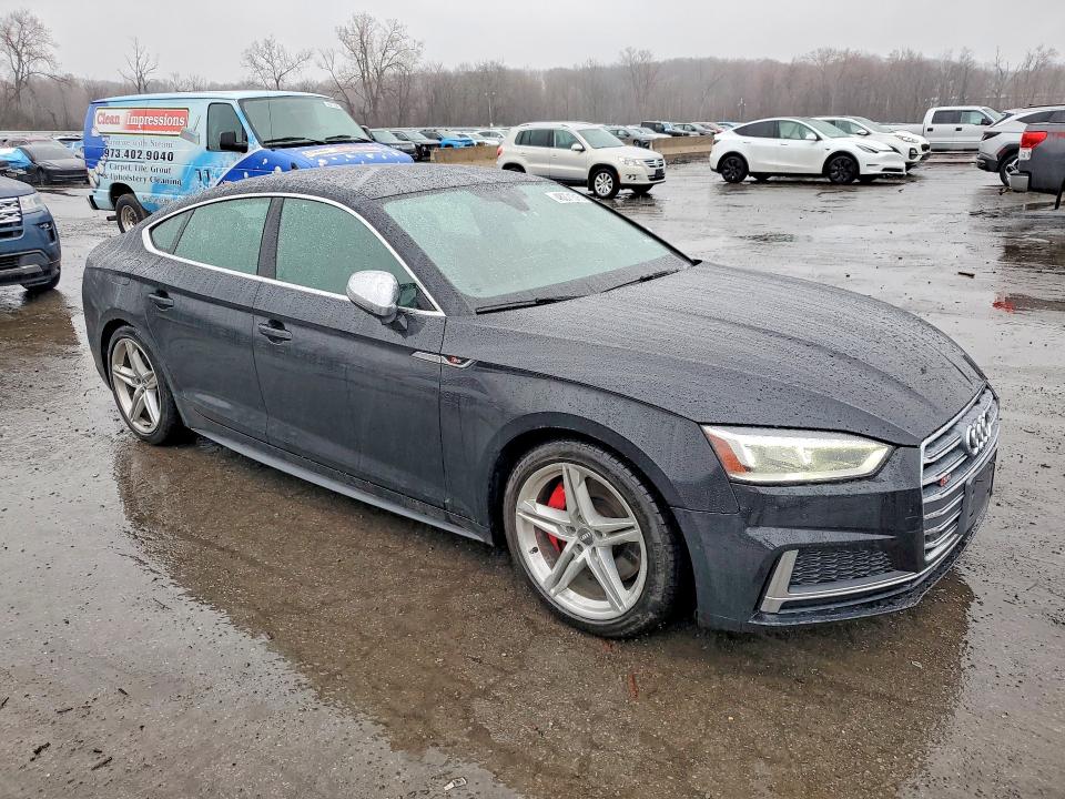 2019 Audi S5 მანქანა იყიდება აუქციონზე, vin: WAUB4CF57KA000718, აუქციონის ნომერი: 48271316