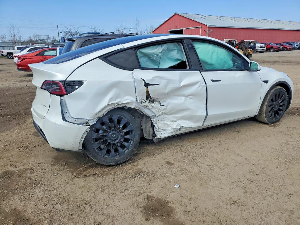 49054266 :رقم المزاد ، LRWYGDEE6PC110034 vin ، 2023 Tesla Model Y 75d Long Ran مزاد بيع