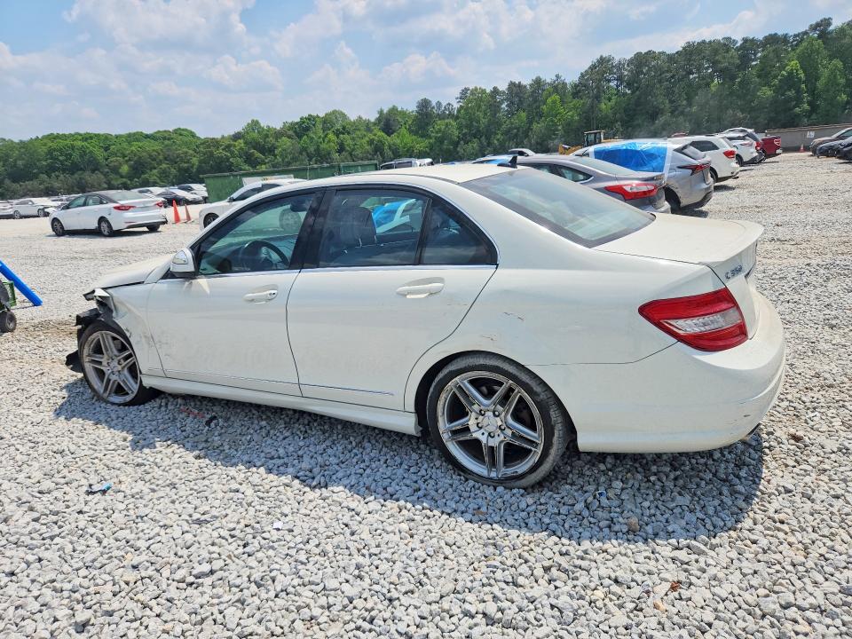 2008 Mercedes-benz C მანქანა იყიდება აუქციონზე, vin: WDDGF56X18F065968, აუქციონის ნომერი: 50993106
