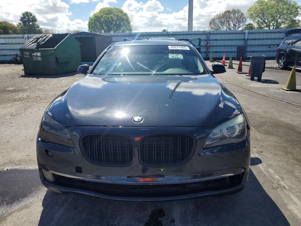 2012 Bmw 750 მანქანა იყიდება აუქციონზე, vin: WBAKC8C57CC437645, აუქციონის ნომერი: 49237406