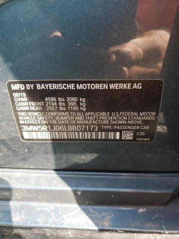 Aukcja sprzedaży 2020 Bmw 330i, vin: 3MW5R1J06L8B07173, numer aukcji: 49579456