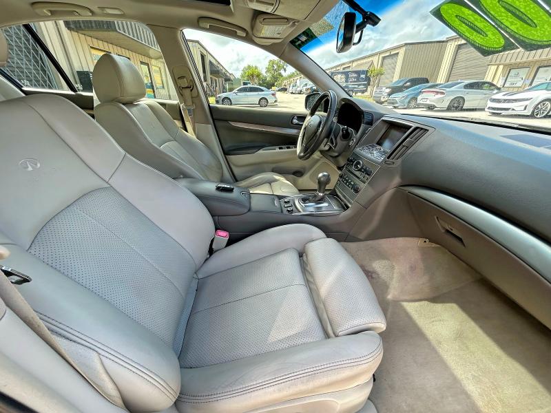2013 Infiniti G37 Sedan მანქანა იყიდება აუქციონზე, vin: JN1CV6ARXDM750523, აუქციონის ნომერი: 49573476