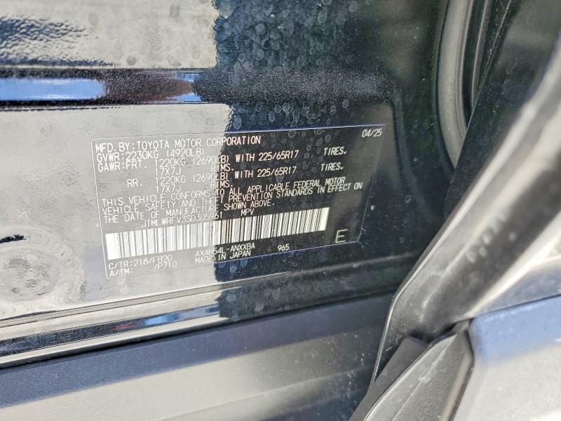 51652136 :رقم المزاد ، JTMLWRFV3SD305961 vin ، 2025 Toyota Rav4 مزاد بيع