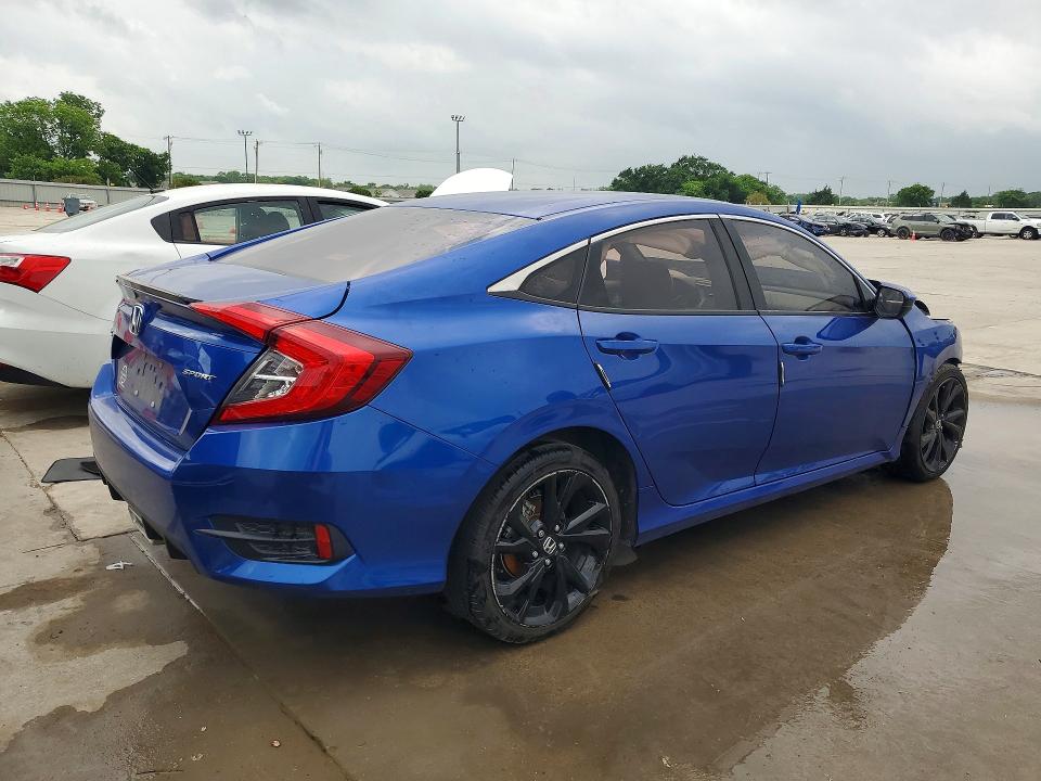 Продаж на аукціоні авто 2019 Honda Civic, vin: 2HGFC2F89KH602910, номер лоту: 50931986
