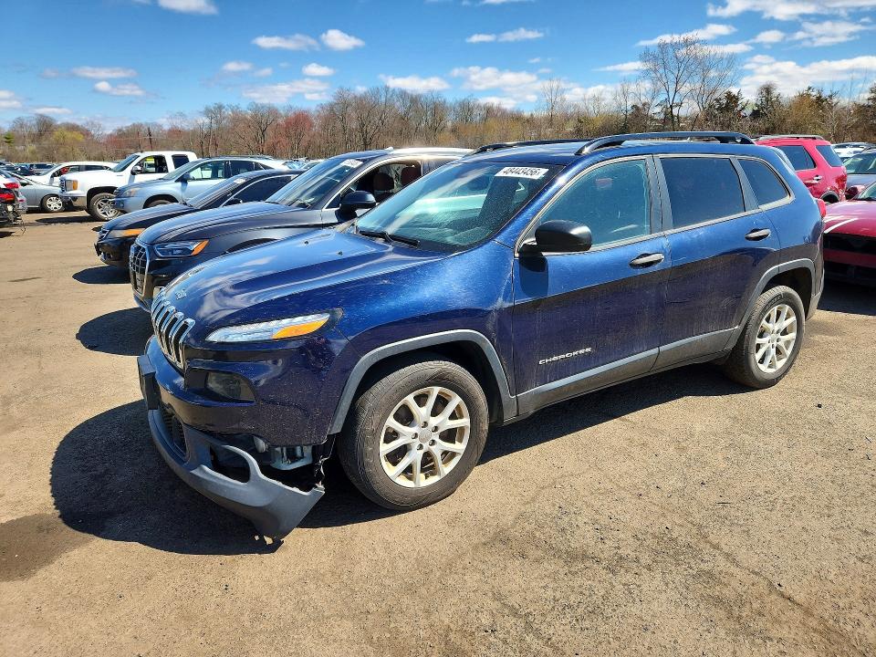 Auction sale of the 2016 Jeep Cherokee, vin: 1C4PJMASXGW277376, lot number: 48443456