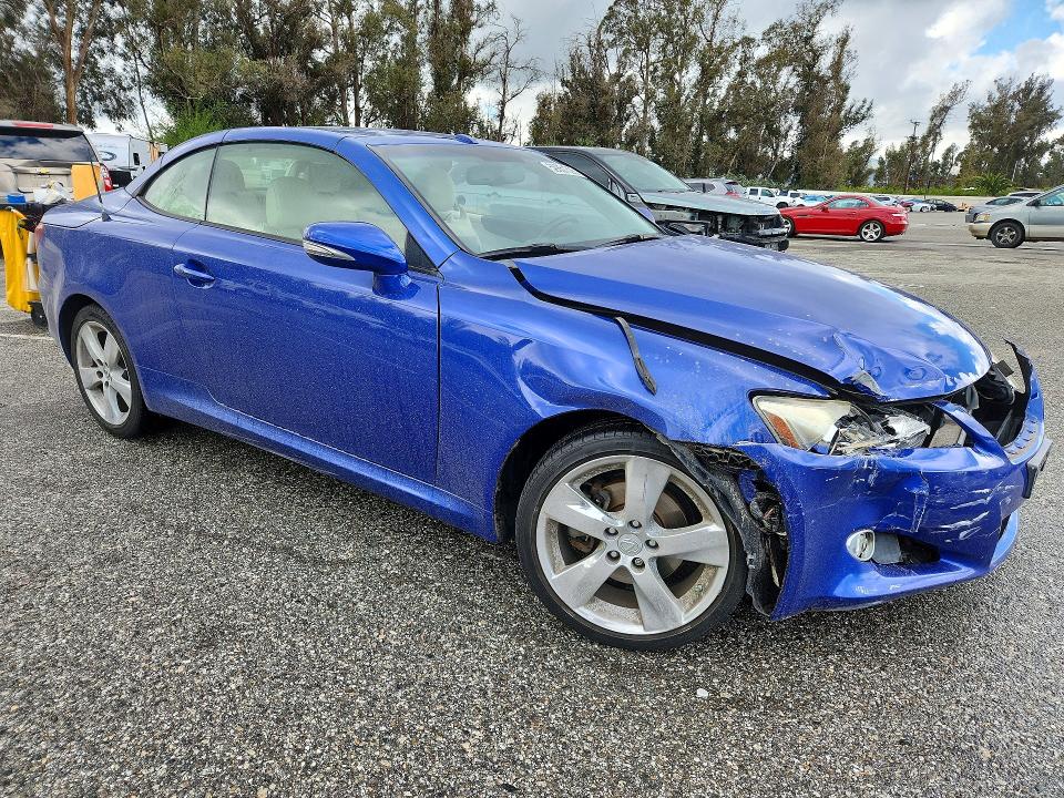 50851326 :رقم المزاد ، JTHFF2C23A2501857 vin ، 2010 Lexus Is مزاد بيع