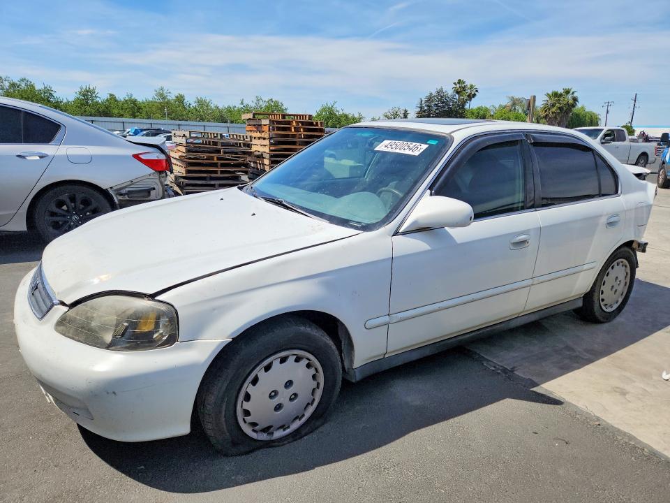 Aukcja sprzedaży 2000 Honda Civic, vin: JHMEJ8649YS000637, numer aukcji: 49500546