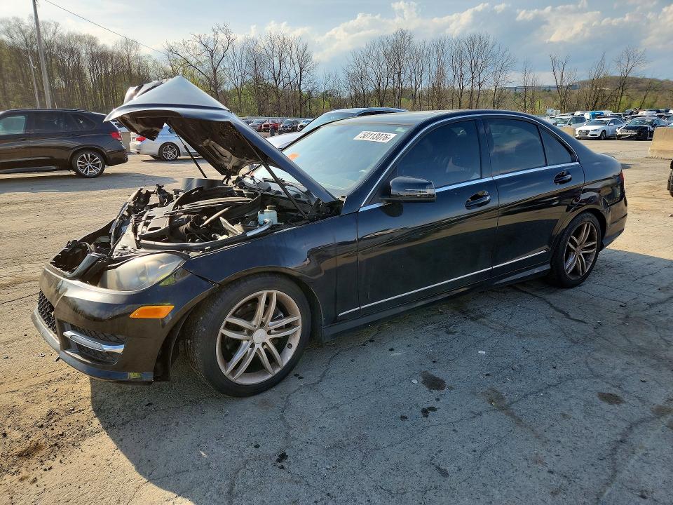 Auction sale of the 2013 Mercedes-benz C, vin: WDDGF4HB8DR259871, lot number: 50113076