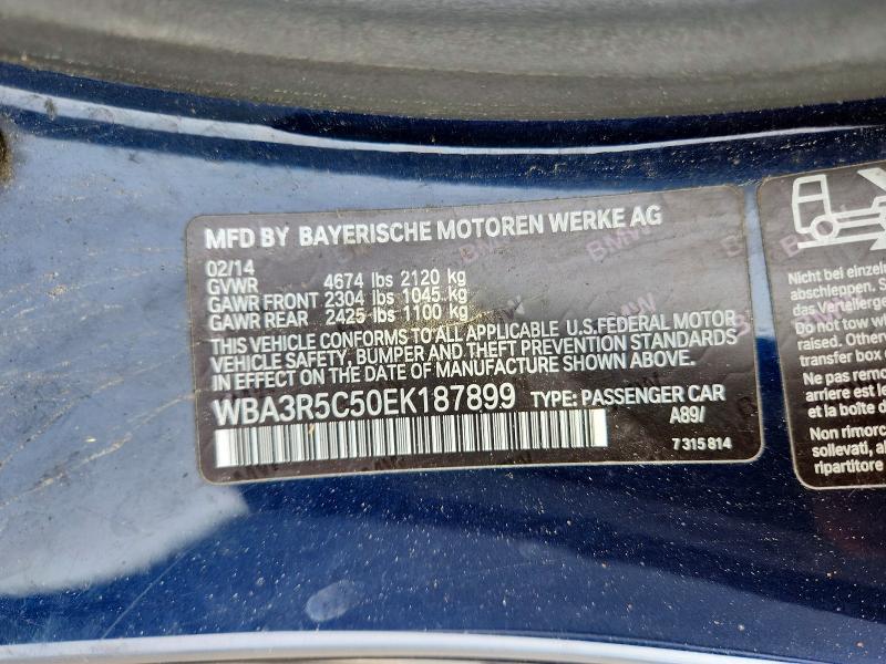 Aukcja sprzedaży 2014 Bmw 435, vin: WBA3R5C50EK187899, numer aukcji: 49676006