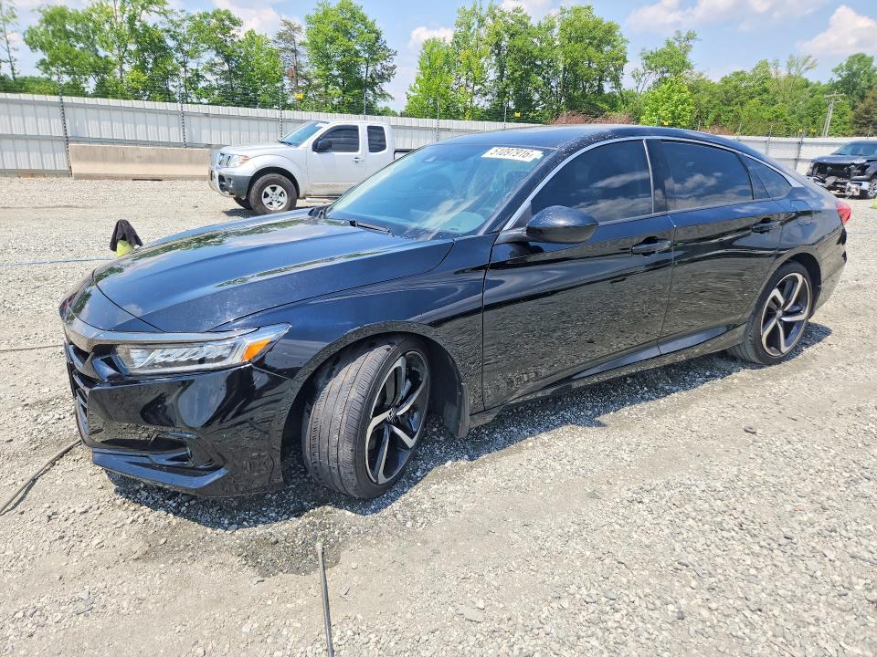 51097916 :رقم المزاد ، 1HGCV1F40NA061608 vin ، 2022 Honda Accord مزاد بيع