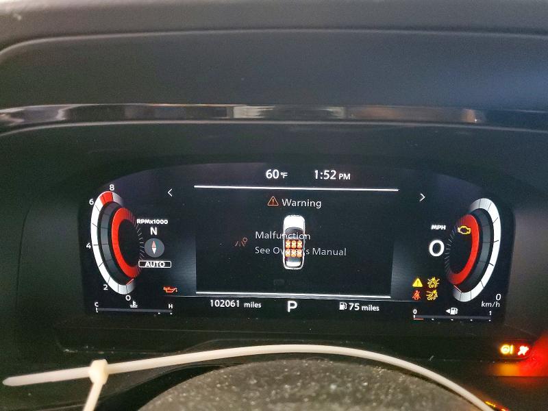 2022 Nissan Pathfinder მანქანა იყიდება აუქციონზე, vin: 5N1DR3DJ3NC233769, აუქციონის ნომერი: 49890636