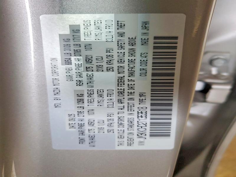 50900496 :رقم المزاد ، JM3KKCHD2T1353518 vin ، 2026 Mazda Cx-90 مزاد بيع