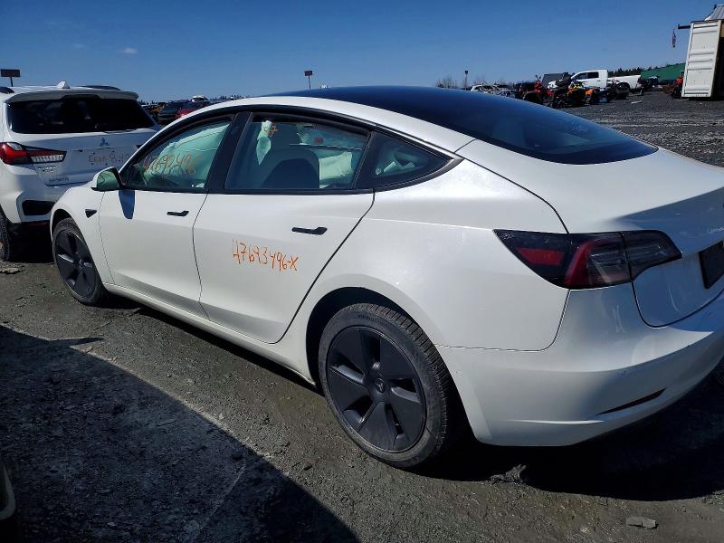 47693496 :رقم المزاد ، 5YJ3E1EA2MF082861 vin ، 2021 Tesla Model 3 مزاد بيع