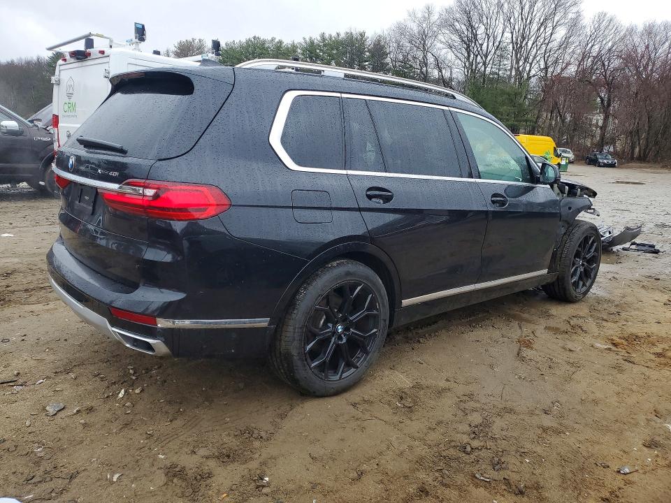 2021 Bmw X7 მანქანა იყიდება აუქციონზე, vin: 5UXCW2C0XM9D83242, აუქციონის ნომერი: 48399086