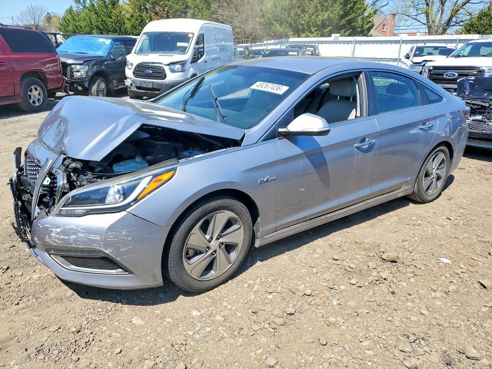 Auction sale of the 2017 Hyundai Sonata, vin: KMHE34L18HA050476, lot number: 49267436