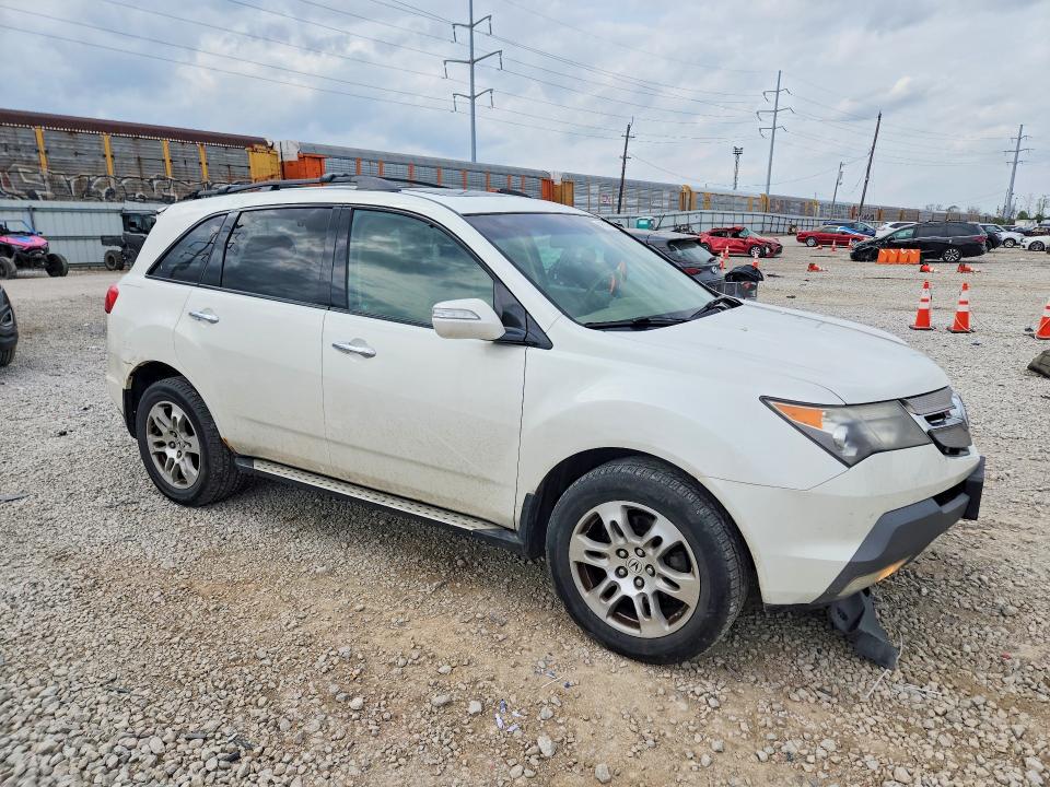 49808436 :رقم المزاد ، 2HNYD28229H521247 vin ، 2009 Acura Mdx مزاد بيع