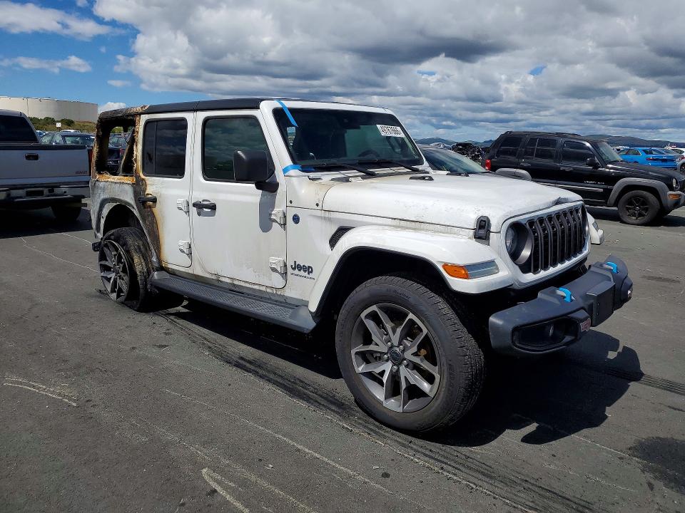 2024 Jeep Wrangler მანქანა იყიდება აუქციონზე, vin: 1C4RJXN61RW155404, აუქციონის ნომერი: 49767666