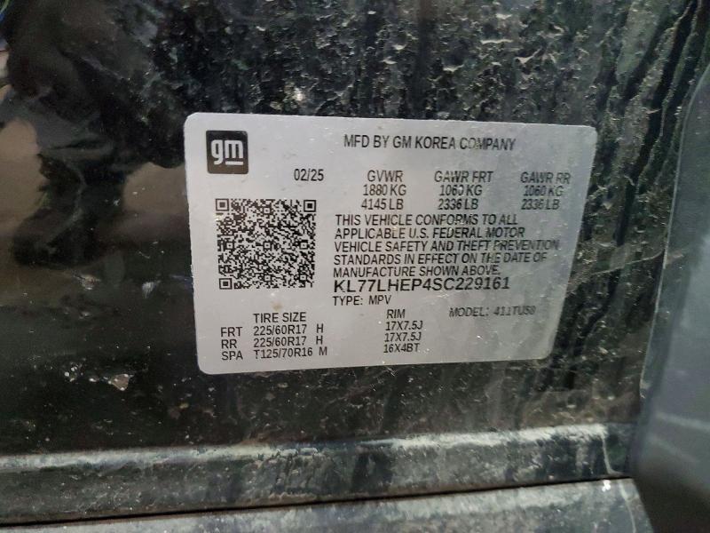 Продажа на аукционе авто 2025 Chevrolet Trax, vin: KL77LHEP4SC229161, номер лота: 49078376