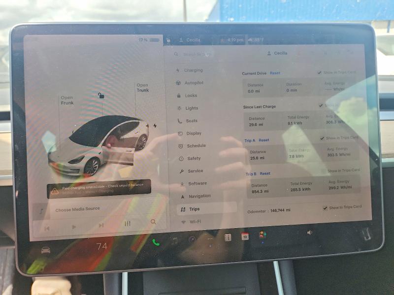 2018 Tesla Model 3 მანქანა იყიდება აუქციონზე, vin: 5YJ3E1EA5JF049803, აუქციონის ნომერი: 45922976
