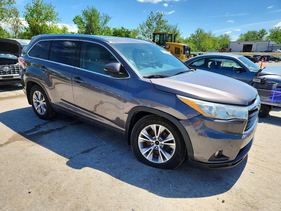 Продажа на аукционе авто 2015 Toyota Highlander, vin: 5TDJKRFH0FS224522, номер лота: 51309306