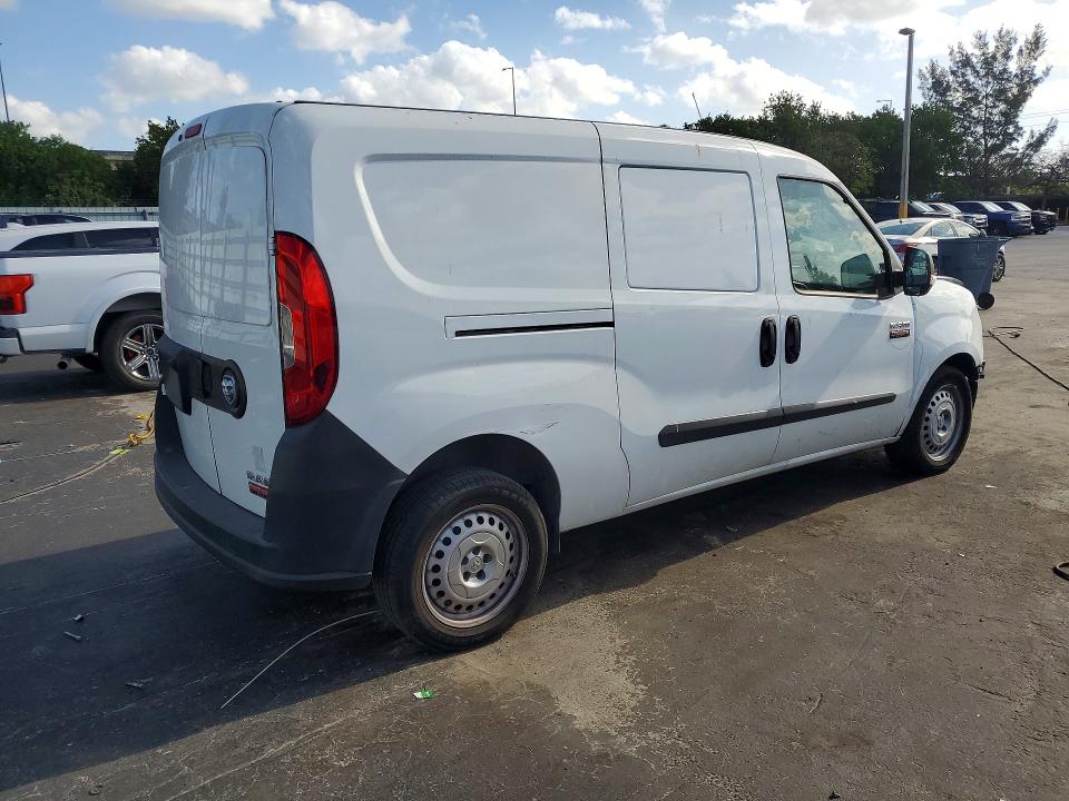2021 Ram Promaster City მანქანა იყიდება აუქციონზე, vin: ZFBHRFAB7M6V34095, აუქციონის ნომერი: 49539856
