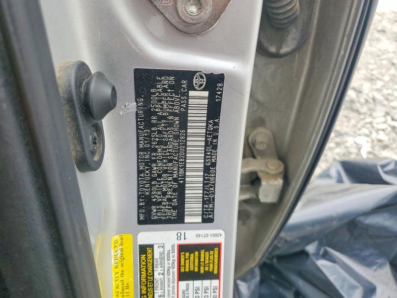 2013 Toyota Avalon მანქანა იყიდება აუქციონზე, vin: 4T1BK1EB2DU012826, აუქციონის ნომერი: 49535406