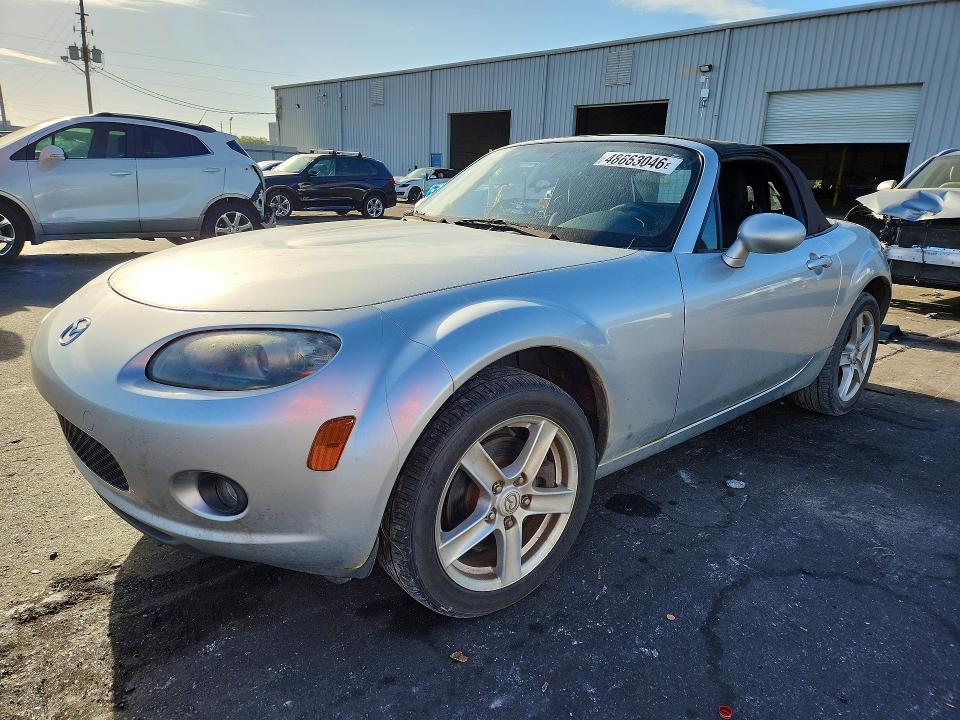 2006 Mazda Mx-5 Miata მანქანა იყიდება აუქციონზე, vin: JM1NC25F360121605, აუქციონის ნომერი: 48663046