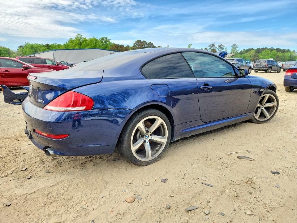 2008 Bmw 650 მანქანა იყიდება აუქციონზე, vin: WBAEA535X8CV90125, აუქციონის ნომერი: 48945376