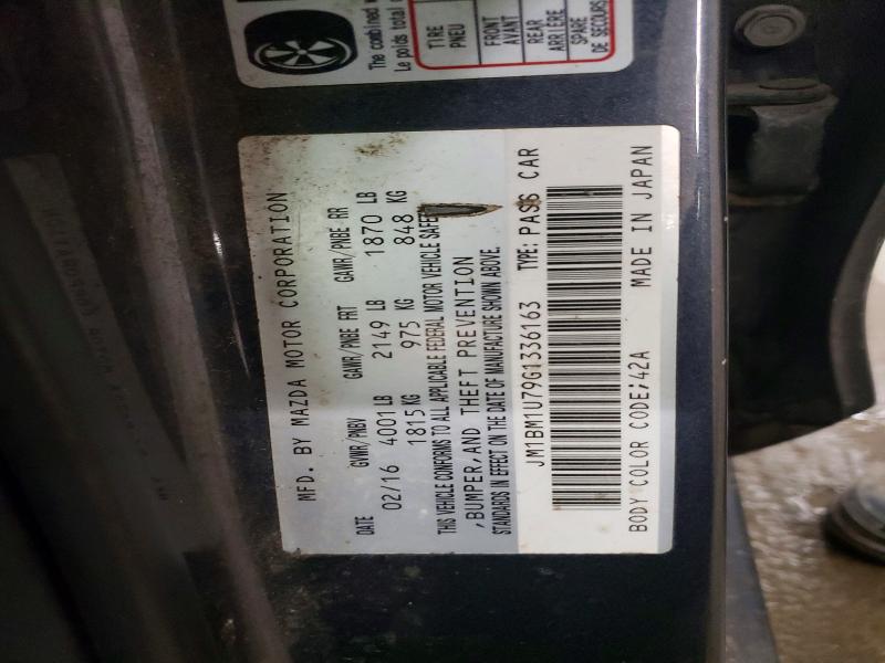 Продаж на аукціоні авто 2016 Mazda 3, vin: JM1BM1U79G1336163, номер лоту: 50581966