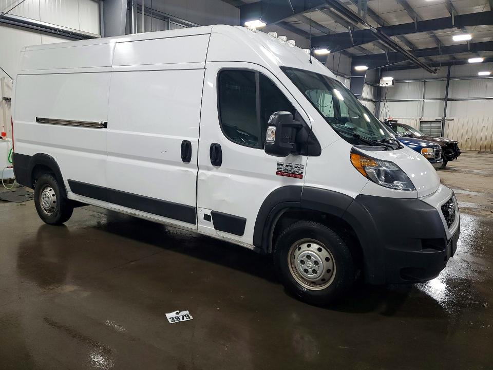 2019 Ram Promaster 2500 მანქანა იყიდება აუქციონზე, vin: 3C6TRVDG4KE559897, აუქციონის ნომერი: 50329106