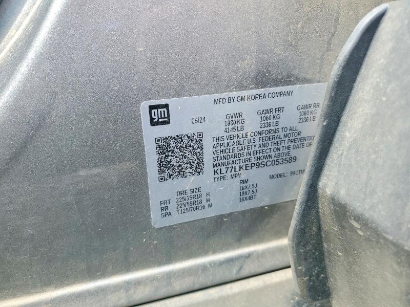 Продаж на аукціоні авто 2025 Chevrolet Trax, vin: KL77LKEP9SC053589, номер лоту: 49329236