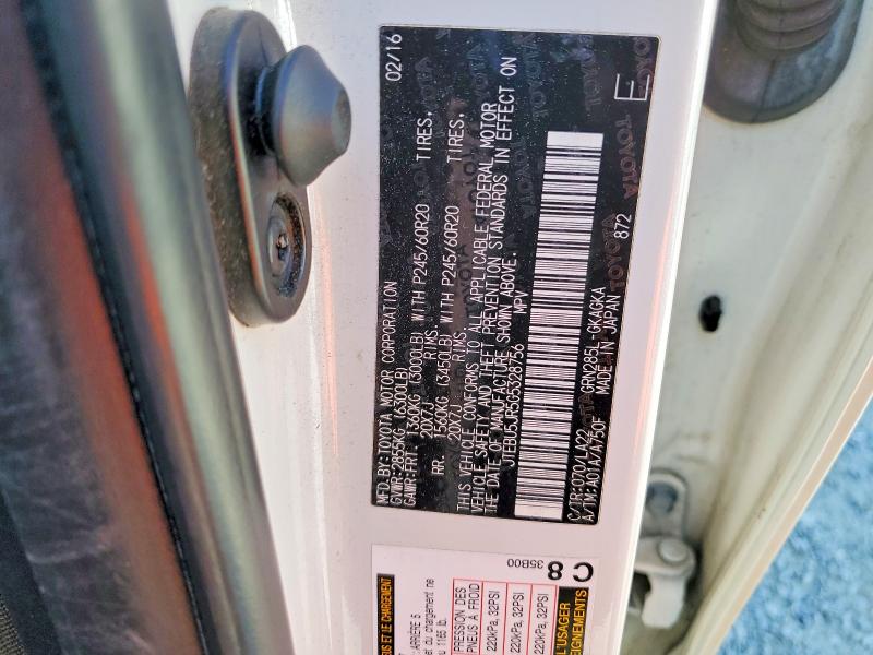 51510106 :رقم المزاد ، JTEBU5JR5G5328756 vin ، 2016 Toyota 4runner مزاد بيع