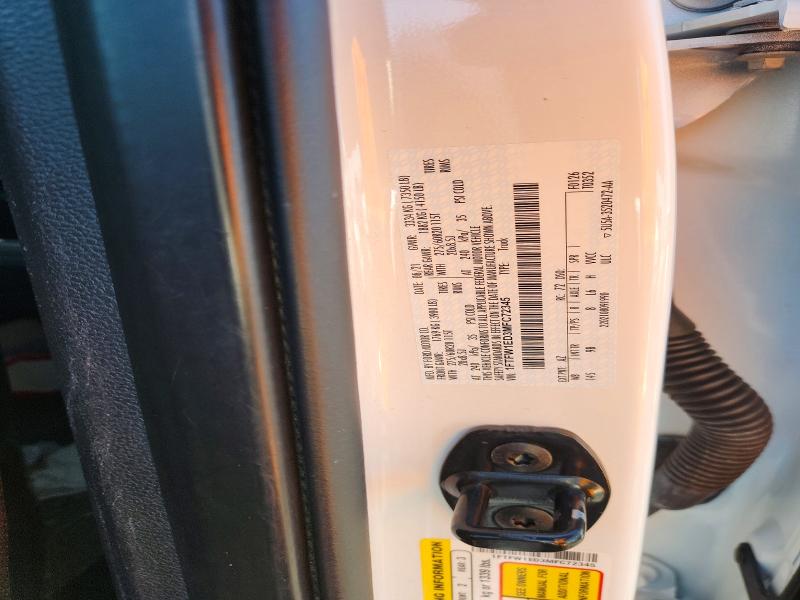 Продаж на аукціоні авто 2021 Ford F150, vin: 1FTFW1ED3MFC72345, номер лоту: 50187866