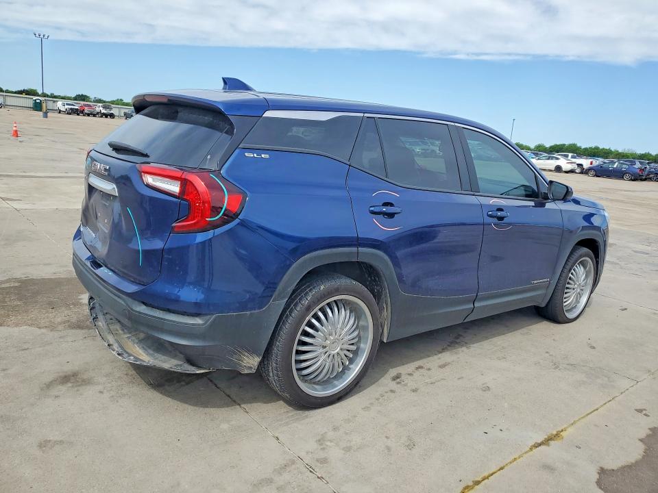 Продажа на аукционе авто 2022 Gmc Terrain, vin: 3GKALMEV7NL124255, номер лота: 47867376