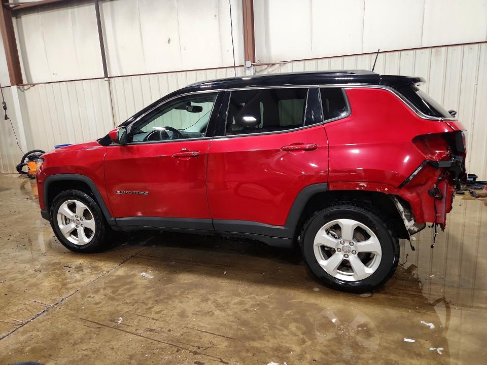 2019 Jeep Compass მანქანა იყიდება აუქციონზე, vin: 3C4NJDBBXKT601821, აუქციონის ნომერი: 50558986