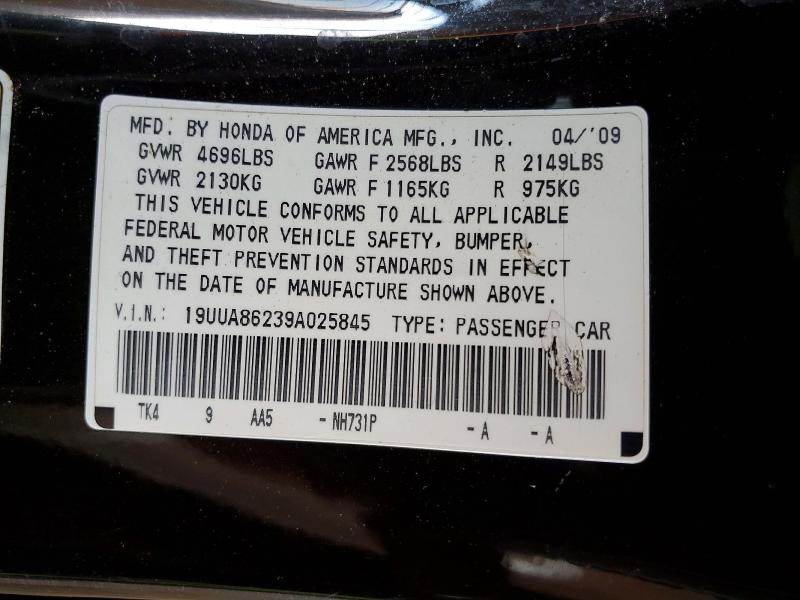 Продаж на аукціоні авто 2009 Acura Tl, vin: 19UUA86239A025845, номер лоту: 51333796