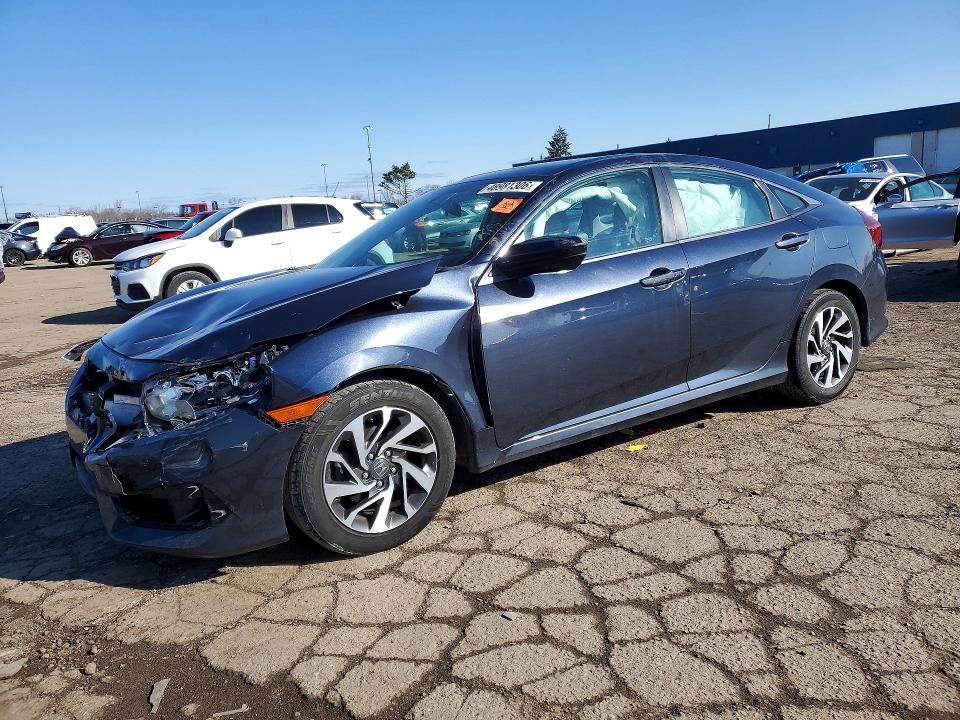 2016 Honda Civic მანქანა იყიდება აუქციონზე, vin: 19XFC2F74GE075142, აუქციონის ნომერი: 48981306
