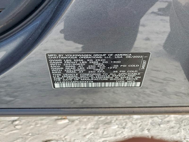 Aukcja sprzedaży 2023 Volkswagen Atlas Cross Sport, vin: 1V2JE2CA6PC204279, numer aukcji: 51170376
