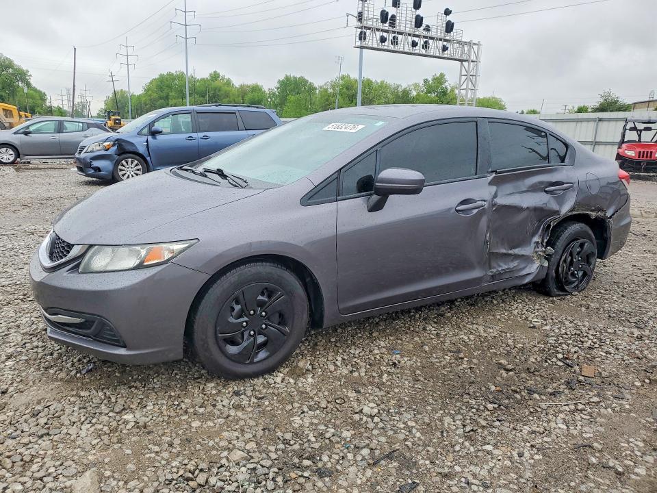 Продаж на аукціоні авто 2014 Honda Civic, vin: 19XFB2F51EE048768, номер лоту: 51832476