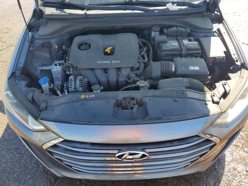 49977206 :رقم المزاد ، KMHD84LF0HU151079 vin ، 2017 Hyundai Elantra مزاد بيع