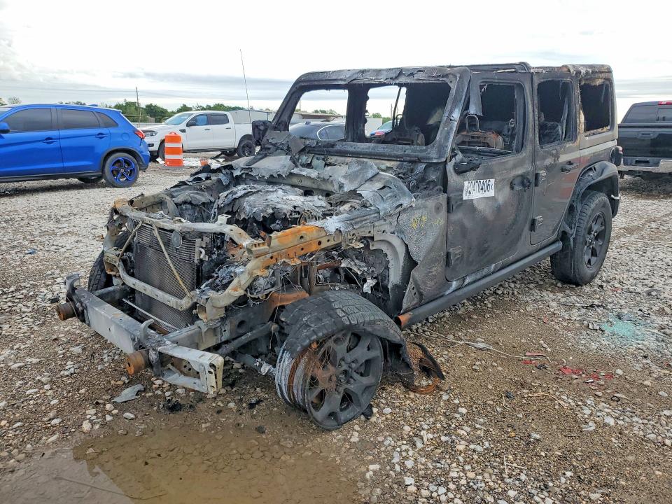 50470406 :رقم المزاد ، 1C4HJXDNXMW647782 vin ، 2021 Jeep Wrangler Unlimited مزاد بيع