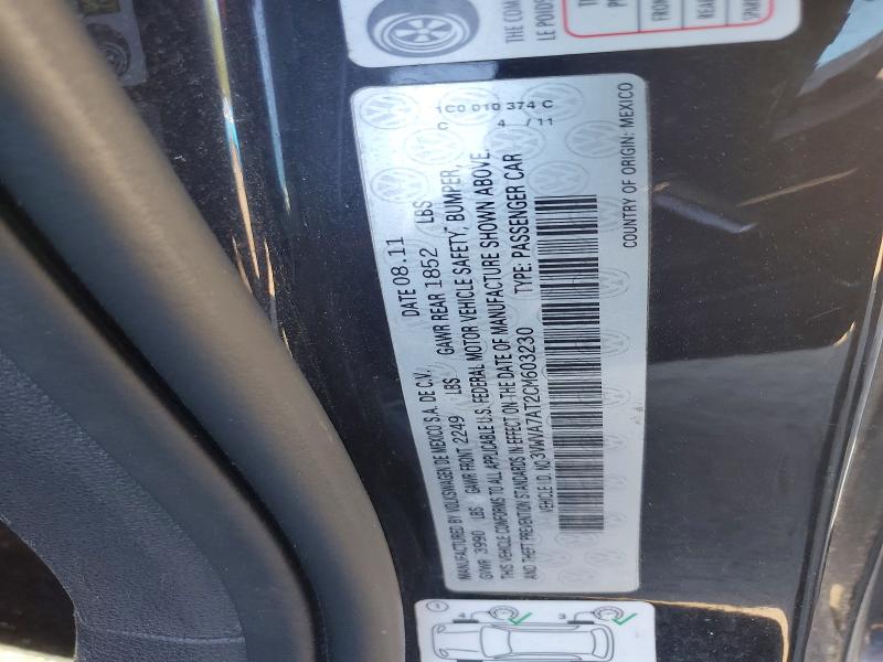 Продажа на аукционе авто 2012 Volkswagen Beetle, vin: 3VWVA7AT2CM603230, номер лота: 49979826