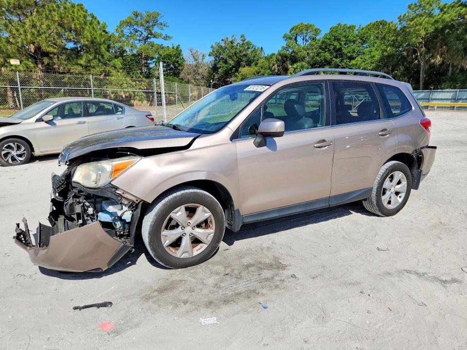 50121216 :رقم المزاد ، JF2SJAKC5FH468305 vin ، 2015 Subaru Forester مزاد بيع