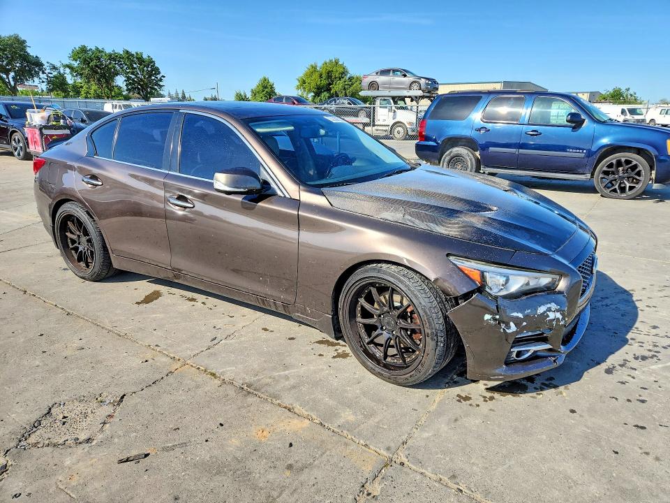Aukcja sprzedaży 2014 Infiniti Q50, vin: JN1BV7AP0EM675431, numer aukcji: 49675866
