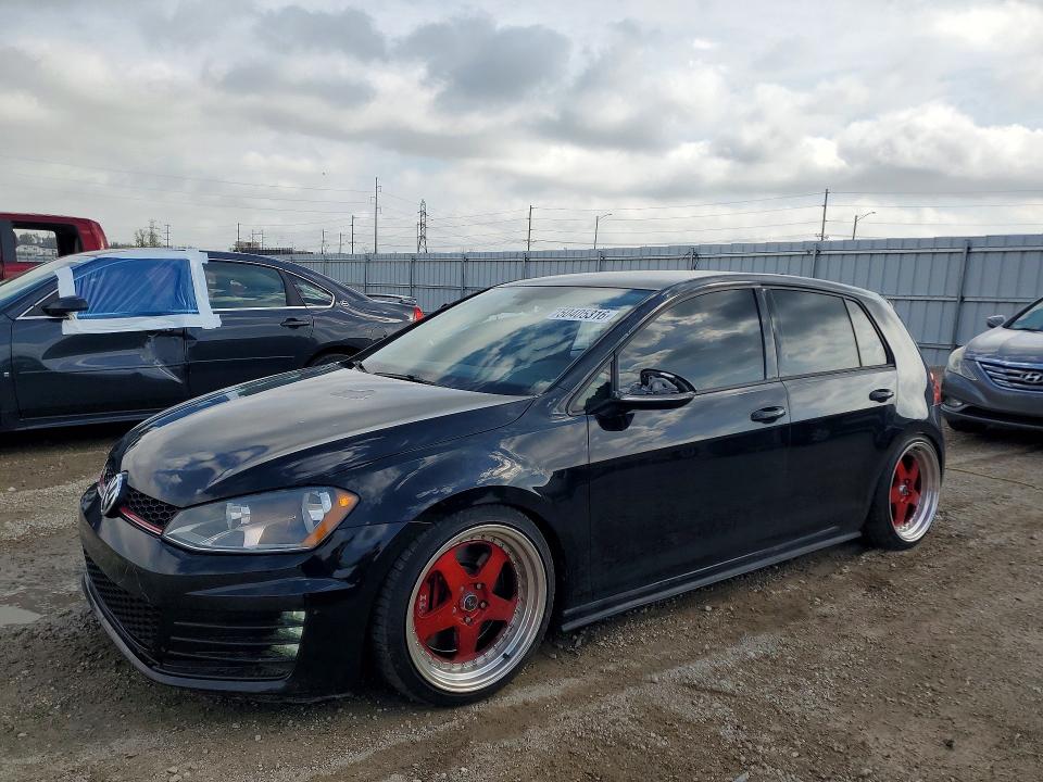 50405316 :رقم المزاد ، 3VW4T7AUXFM083989 vin ، 2015 Volkswagen Gti مزاد بيع