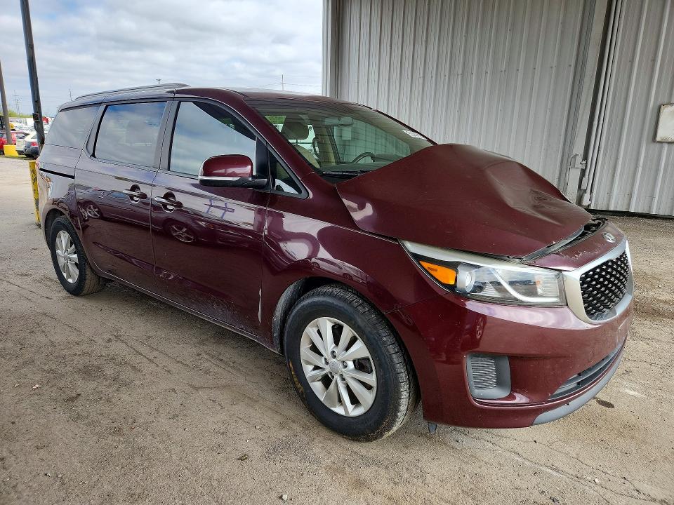 51442316 :رقم المزاد ، KNDMB5C12G6159784 vin ، 2016 Kia Sedona مزاد بيع