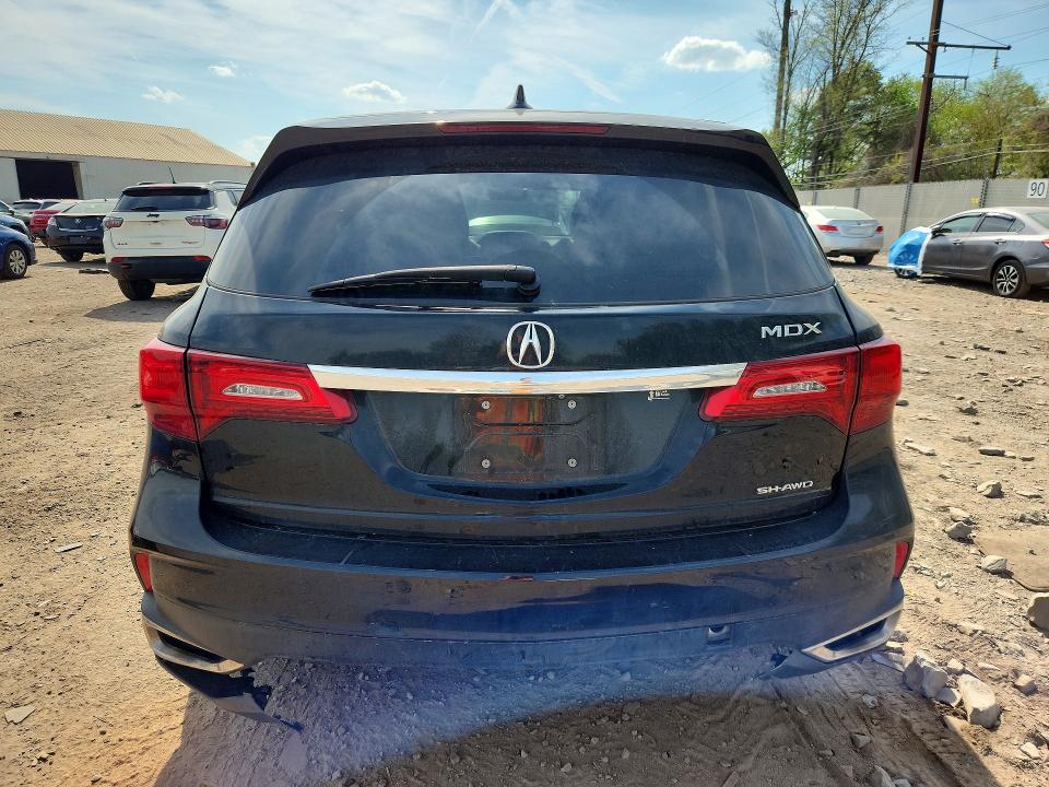 2020 Acura Mdx მანქანა იყიდება აუქციონზე, vin: 5J8YD4H3XLL040510, აუქციონის ნომერი: 49814656